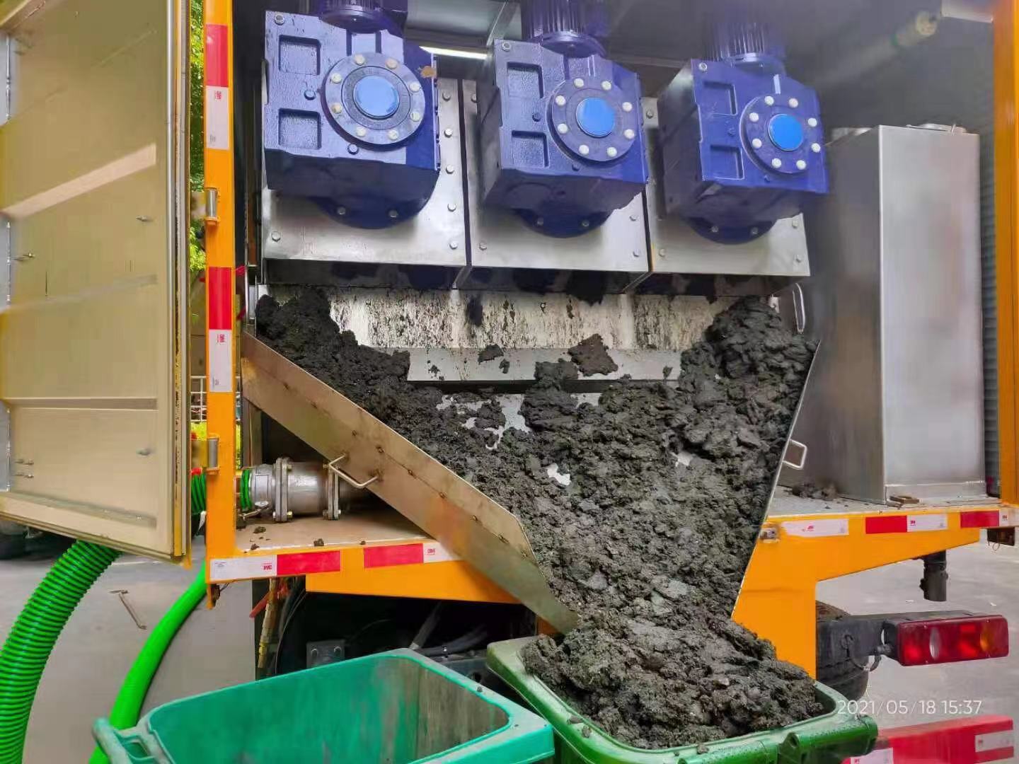 番禺化粪池清掏城市维护站-泥浆净化干湿分离处理